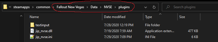 Fallout New Vegas/Data/NVSE/Plugins